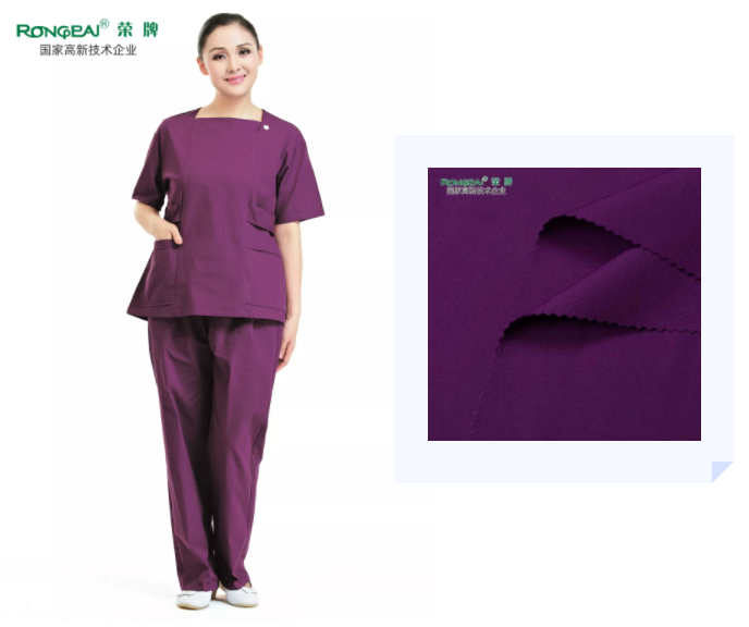 世界杯官网医纺紫色面料